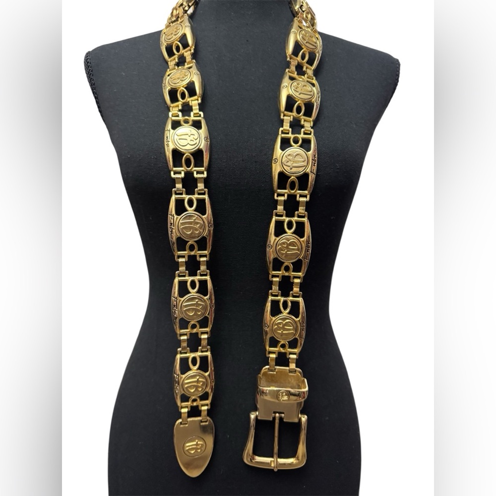 FUBU Gold Chain Belt y2k